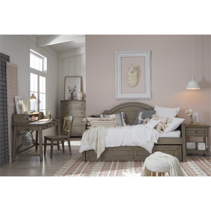 Legacy Classic Classic Farm House Twin Daybed in Old Crate Brown Wood