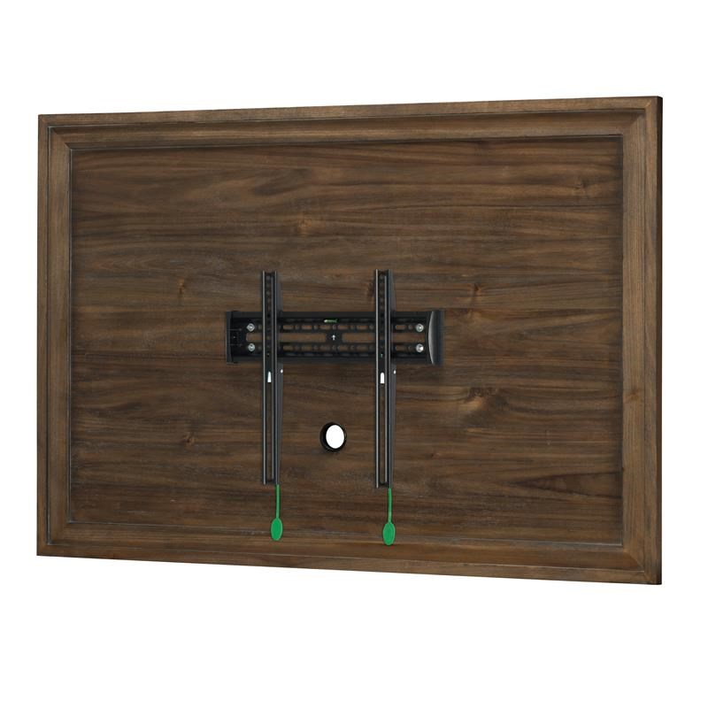 Lumberton TV Frame in Rugged Brown Finish Color Wood