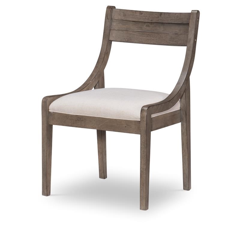 Greystone Sling Back Side Chair in Ash Brown Finish Wood (set of 2)