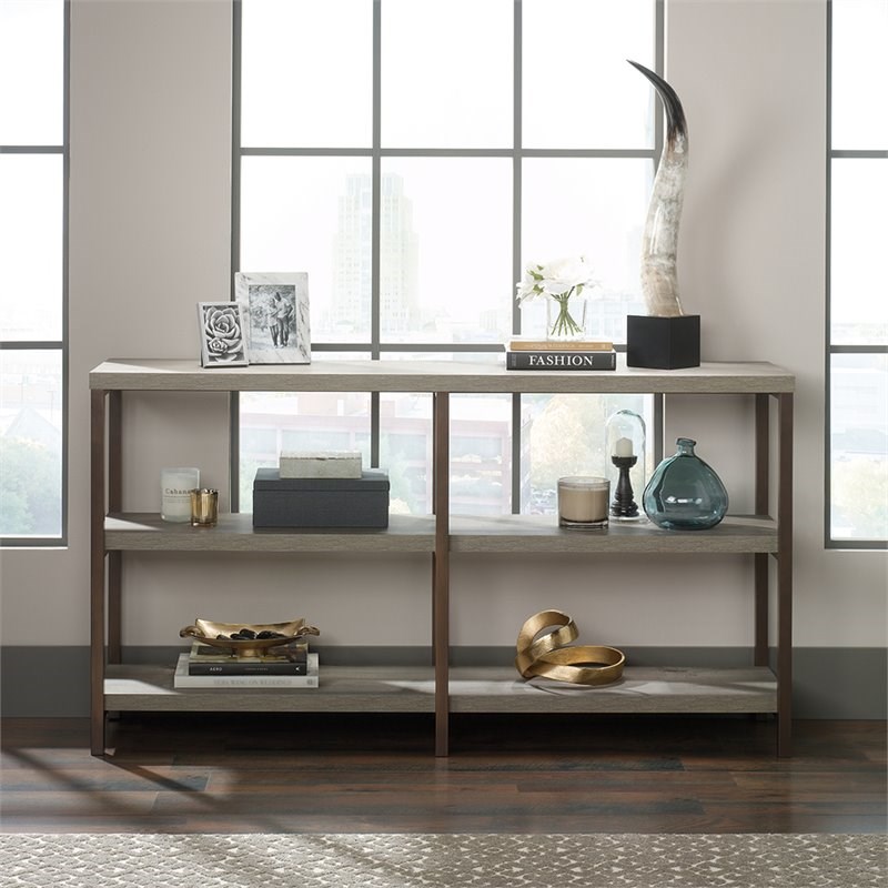 Maddie Home Console Table in Mystic Oak