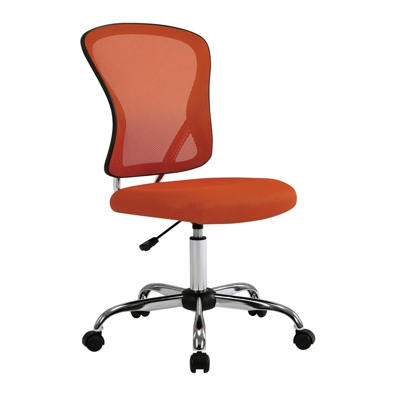 Atlin Designs Contoured Mesh Back Office Chair Dark Gray 