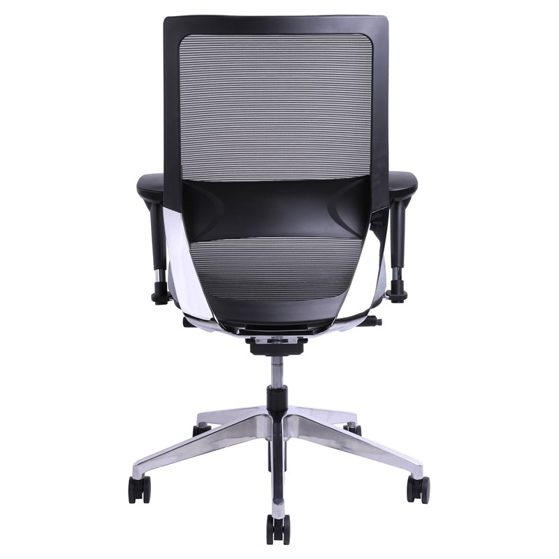 Unique Furniture CEO Executive Mid-back Fabric seat Office Chair in Gray
