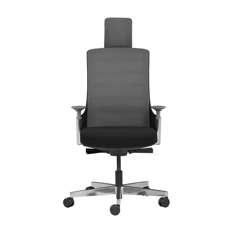 Unique Furniture Seattle Executive High Back Office Chair in Black