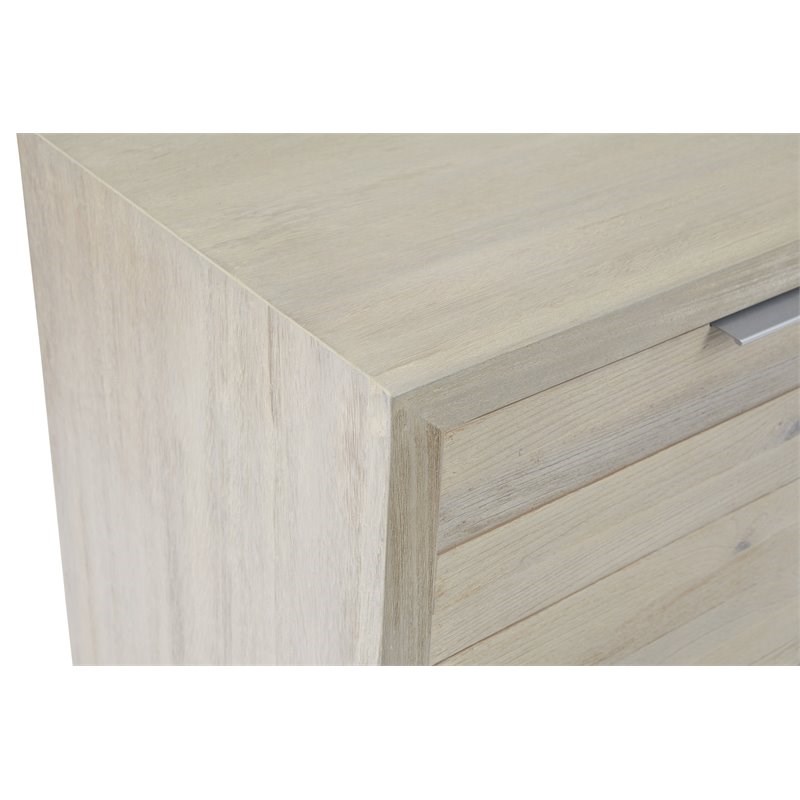 Unique Furniture Jalisco Contemporary Wood Sideboard in Barley Natural