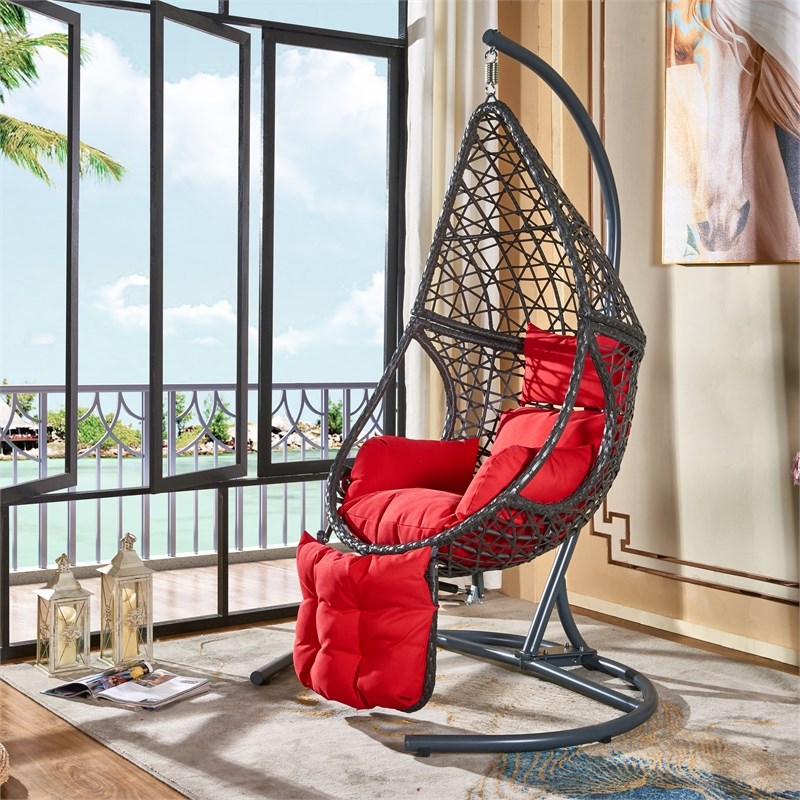 cleorand swing chair with stand