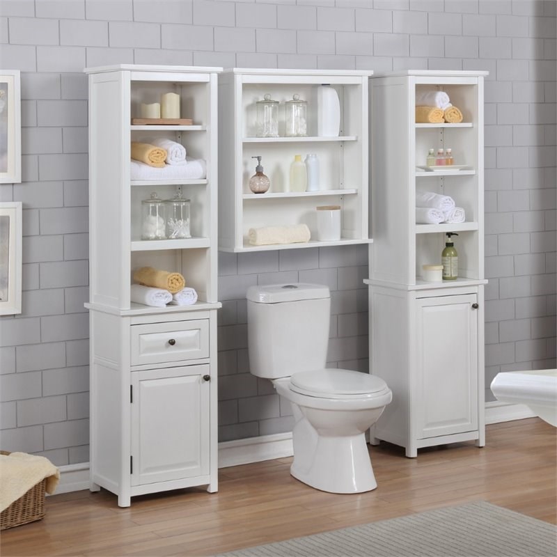 space saver bathroom cabinet tower