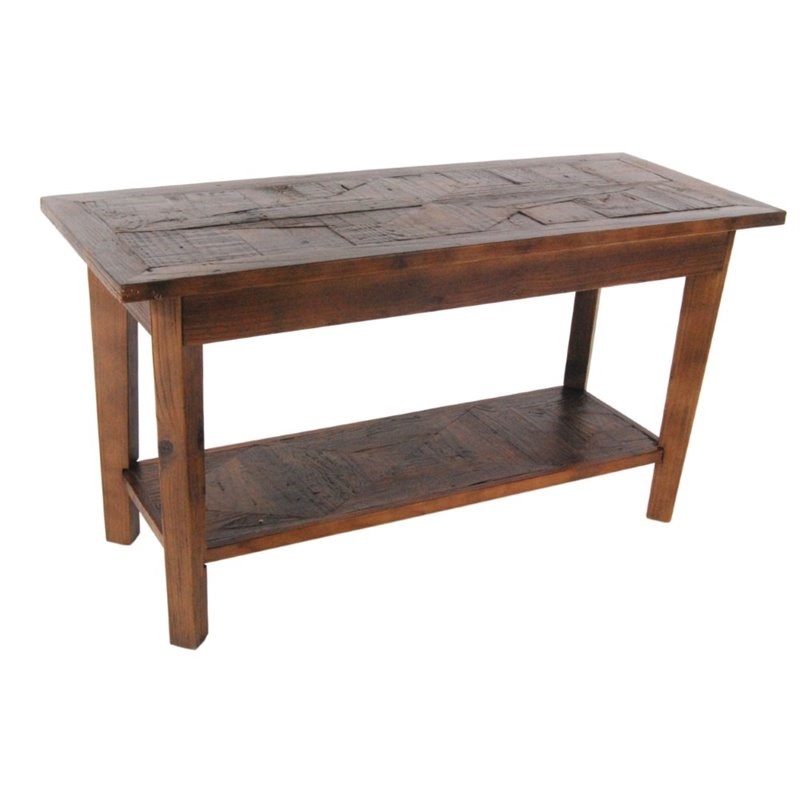 Alaterre Furniture Revive Reclaimed Wood Bench in Natural