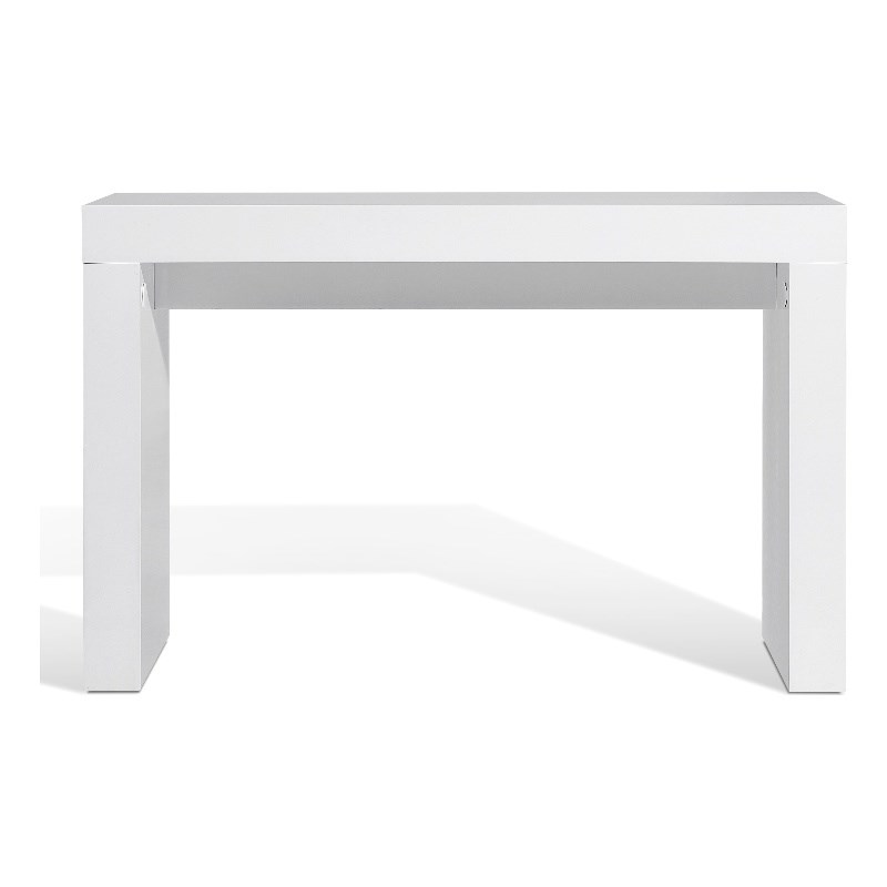 Console Table Wood (MDF) Lacquered White