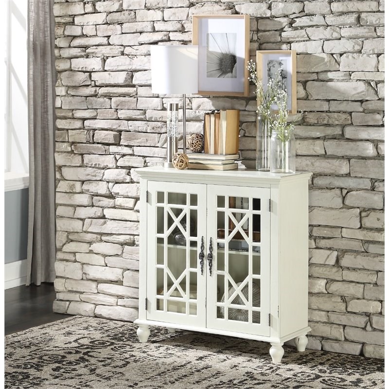 Lexicon Eliza Wood Sideboard in Antique White
