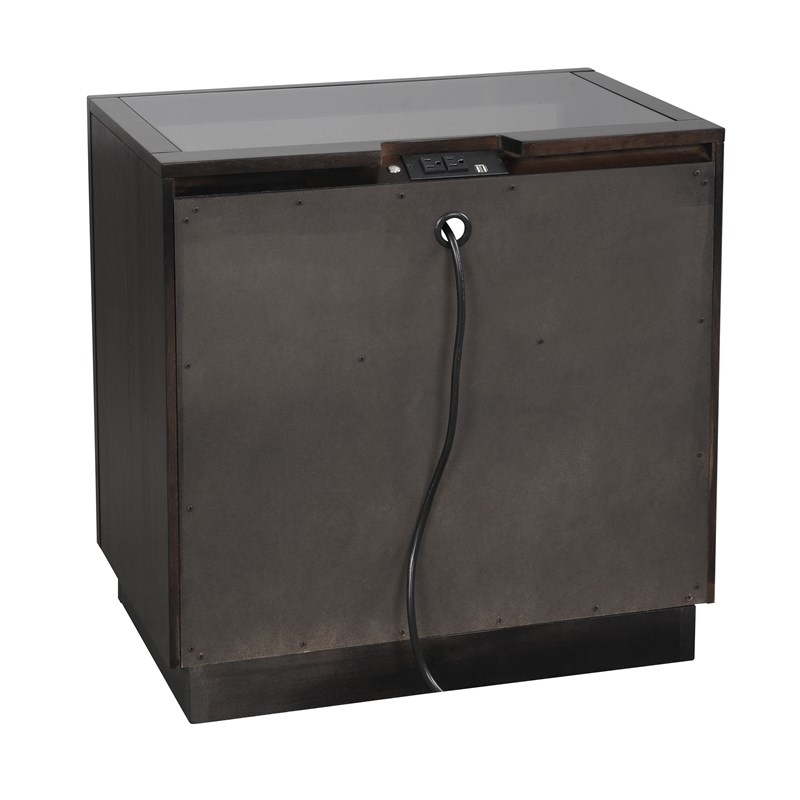Lexicon Larchmont Nightstand in Charcoal