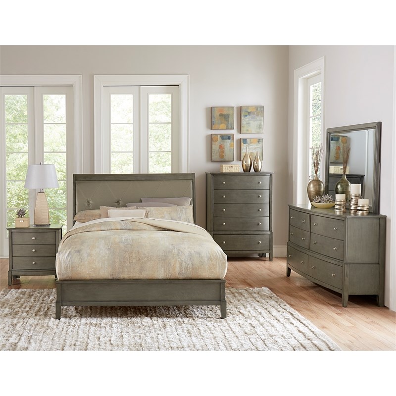 Lexicon Cotterill Nightstand in Gray