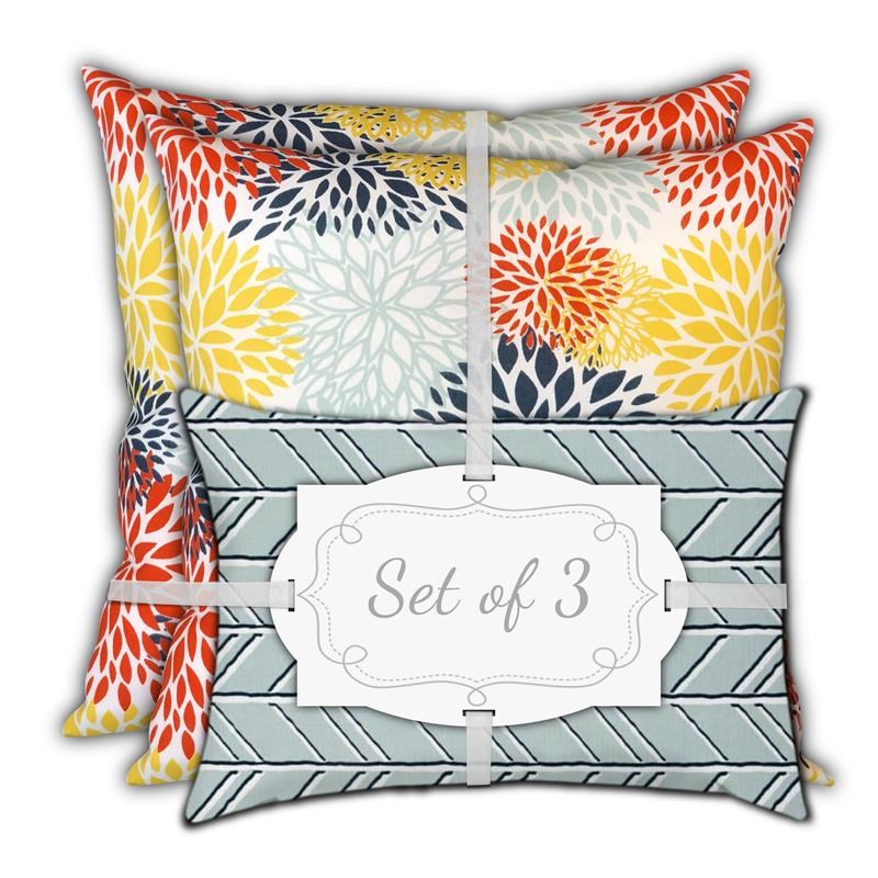 Throw Pillows for Boat Pillow Covers set of 3