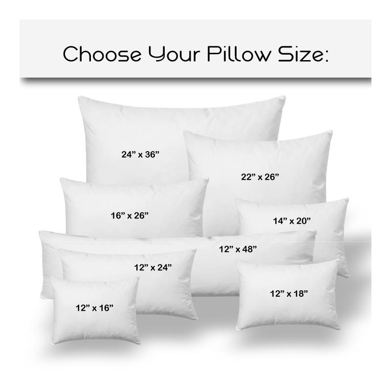 12x24 pillow