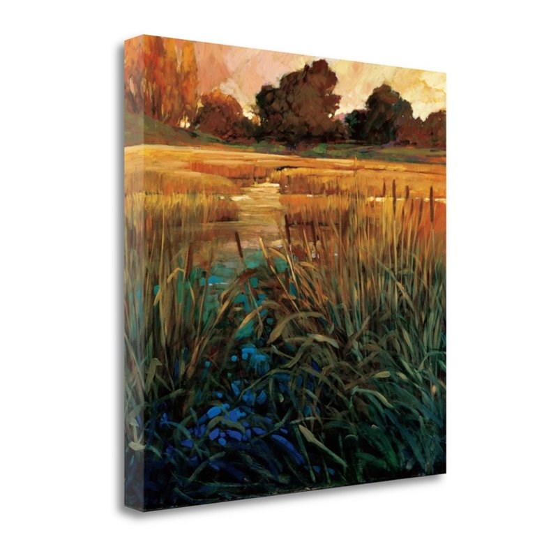 30 x 30 Golden Creek by Philip Craig Wall Art Print on Canvas Fabric Multi-Color
