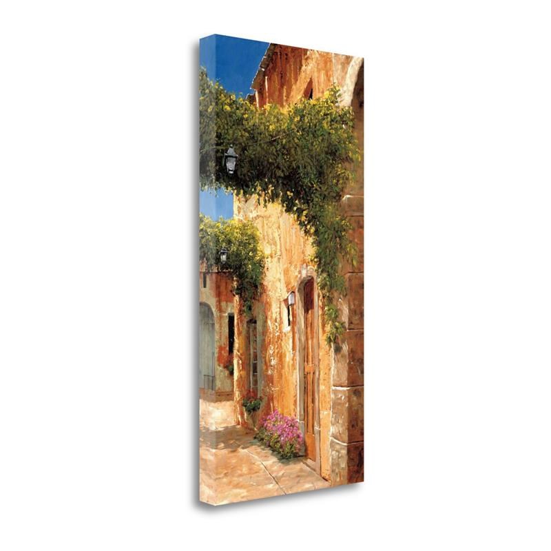 15 x 29 Secret Alley by Gilles Archambault - Print on Canvas Fabric Multi-Color
