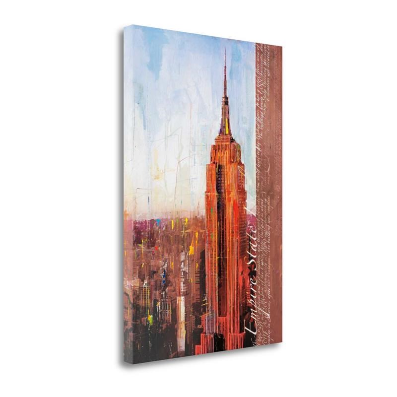 16x24 Fifth Avenue And West 34Th Street By Markus Haub-Canvas Fabric Multi-Color