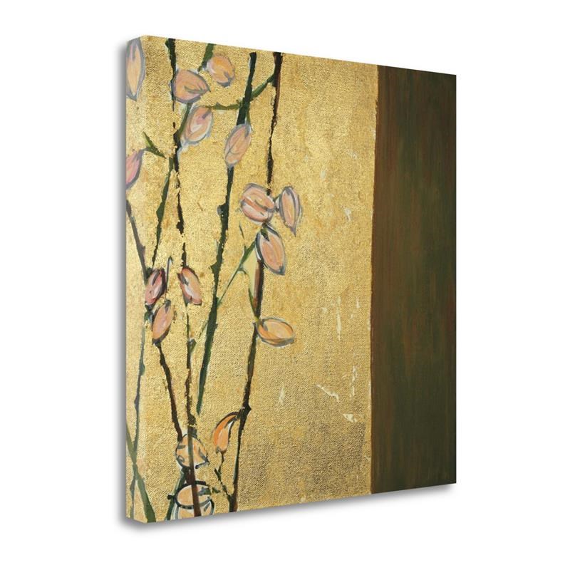 30x30 For The Love Of Gold II By Natalia Morley Russell-CanvasFabric Multi-Color