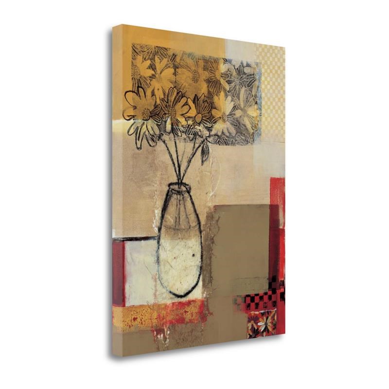 21 x 29 Sketchbook Series I By Connie Tunick Print on Canvas Fabric Multi-Color