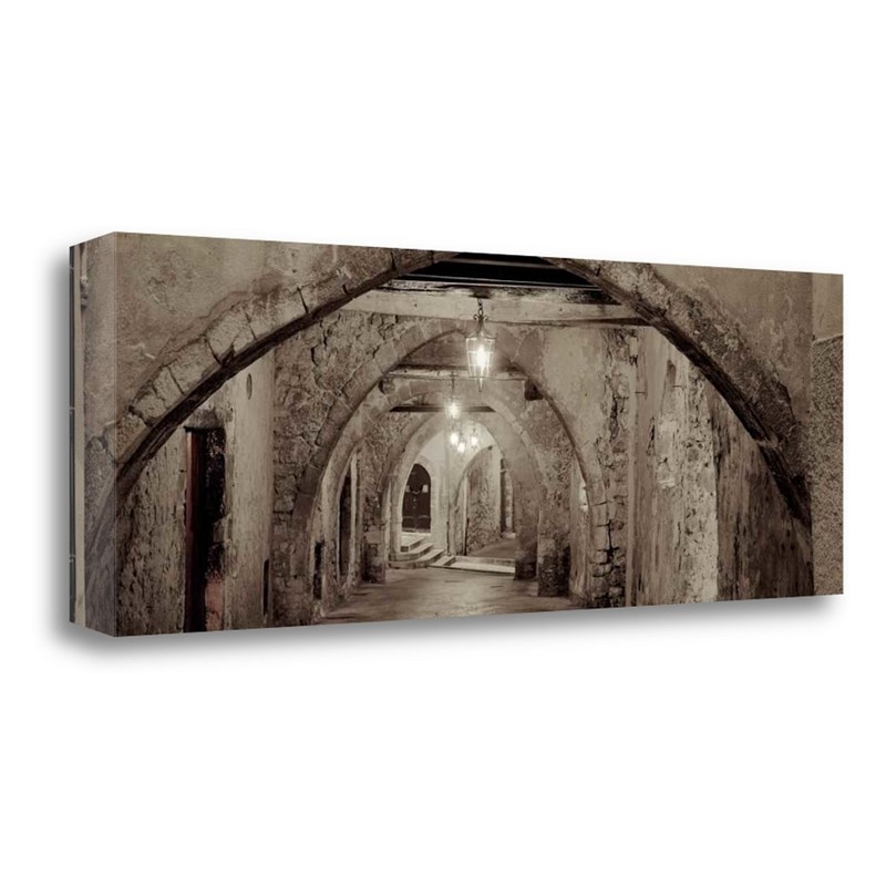 39x13 Passageway France - 1 by Alan Blaustein Print on Canvas Fabric Multi-Color
