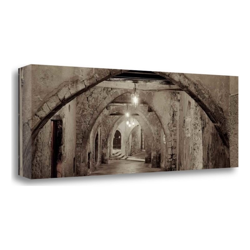 47x16 Passageway France - 1 by Alan Blaustein Print on Canvas Fabric Multi-Color
