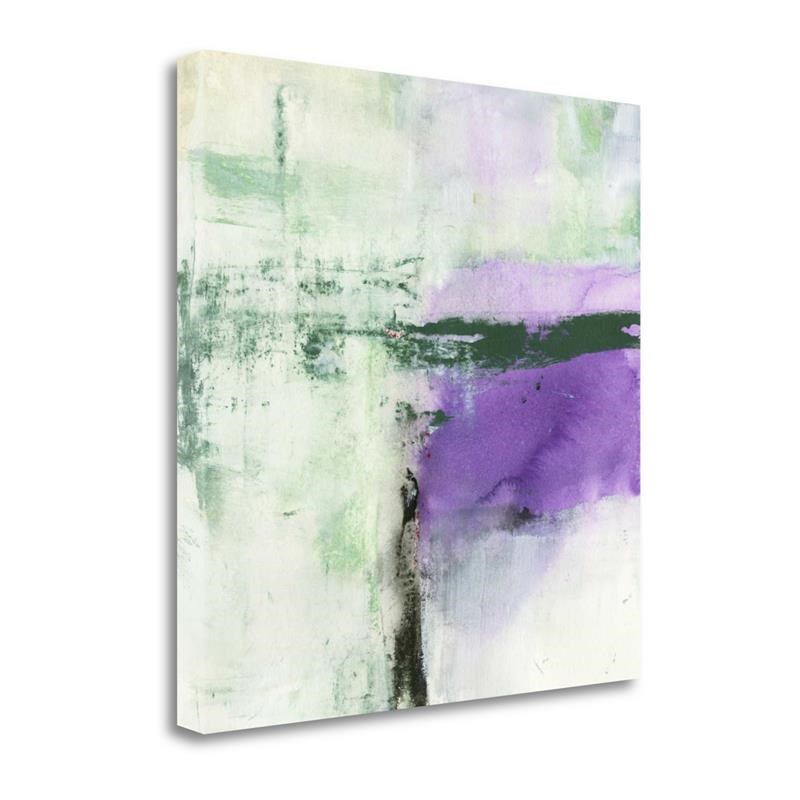 30x30 Another World II By Michelle Oppenheimer - Print Canvas Fabric Multi-Color