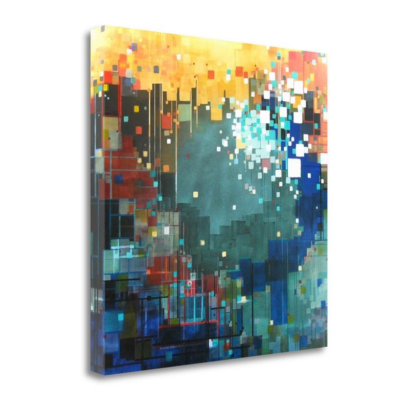 20x20 The Color Of Hope By Carol Joy Shannon Print on Canvas Fabric Multi-Color