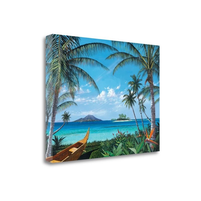24 x 18 Tropic Travels by Scott Westmoreland- Print On Canvas Fabric Multi-Color