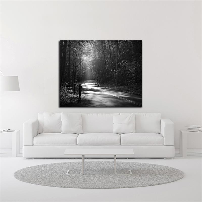 22x18 Tremont Road Smoky Mountains by Nicholas Bell Print on Canvas Fabric White