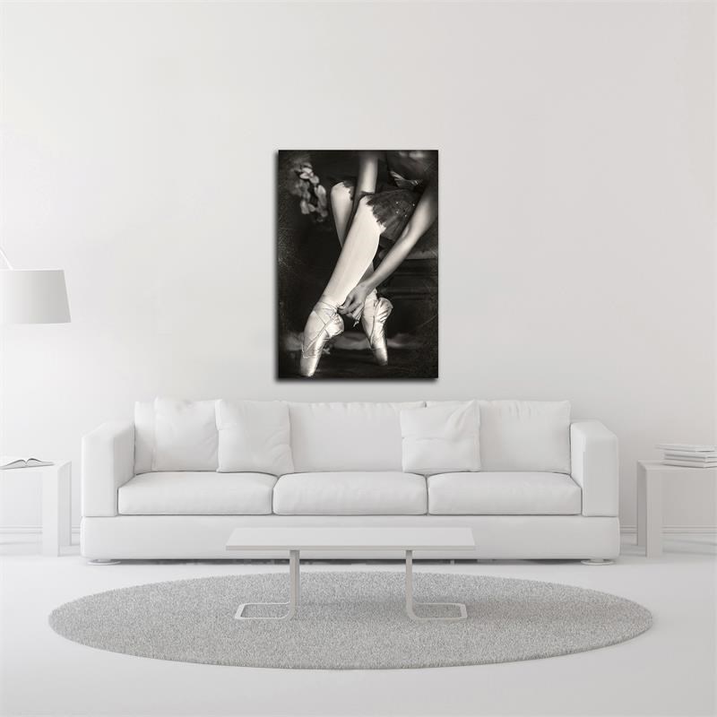 12 x 18 Art of Dance by PhotoINC Studio - Wall Art Print on Canvas Fabric White