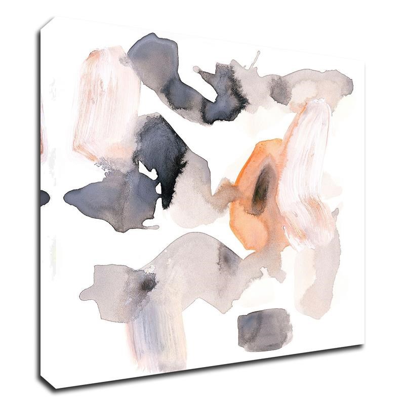 18 x 18 Hang Loose III by Iris Lehnhardt - Wall Art Print on Canvas Fabric White
