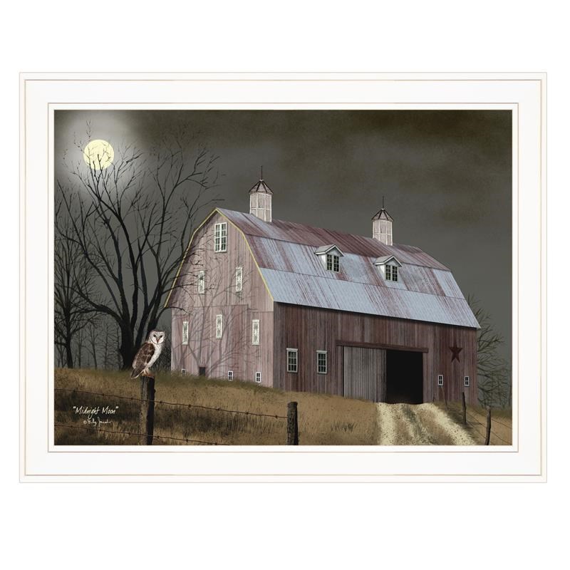 Midnight Moon by Billy Jacobs Printed Wall Art Wood Multi-Color