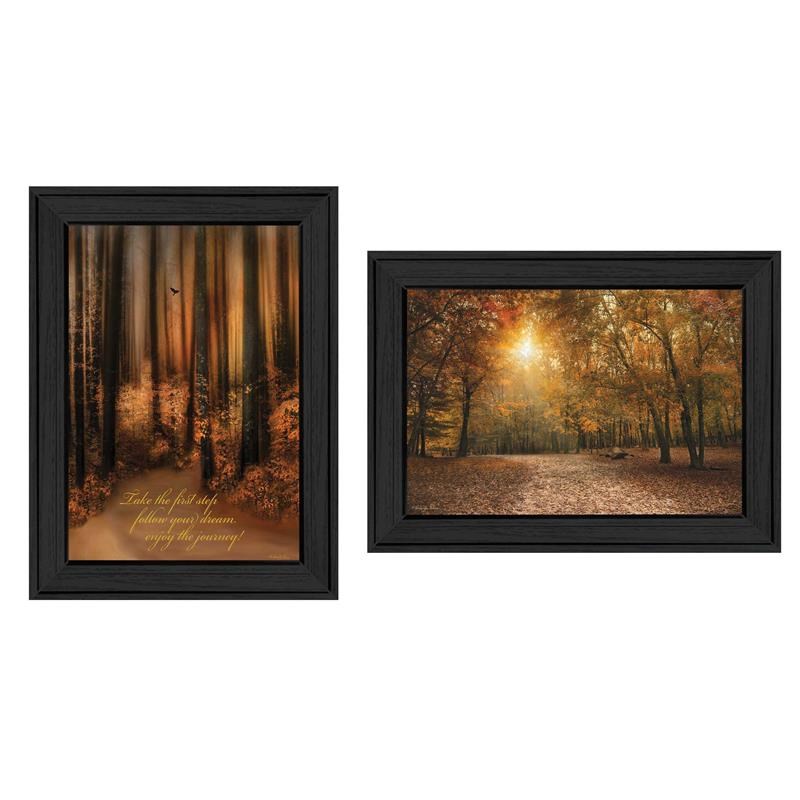 Autumn Collection By RobinLee Vieira Printed Wall Art Wood Multi-Color