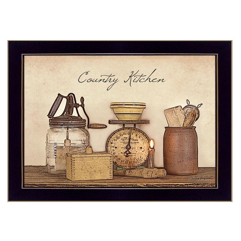Country Kitchen By Susie Boyer Printed Wall Art Wood Multi-Color