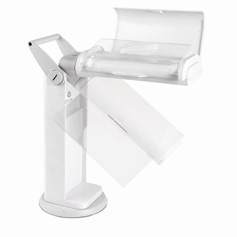 OttLite 13W Magnifier Task Lamp in White