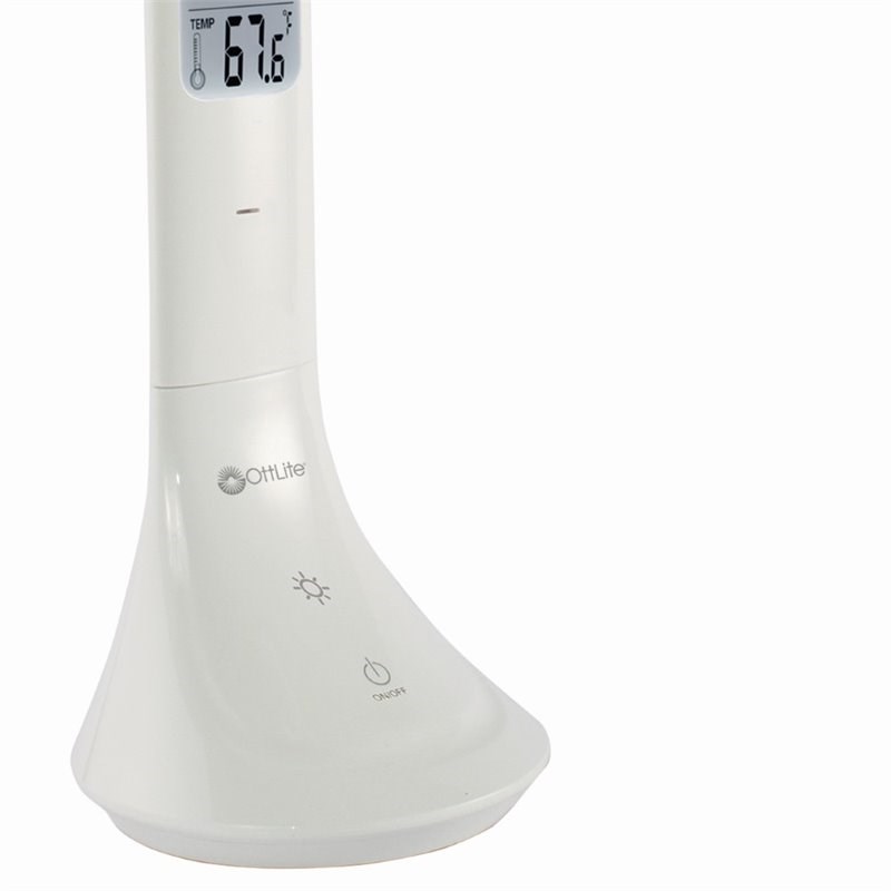 White Travel Rechargeable LED Task Lamp OttLite
