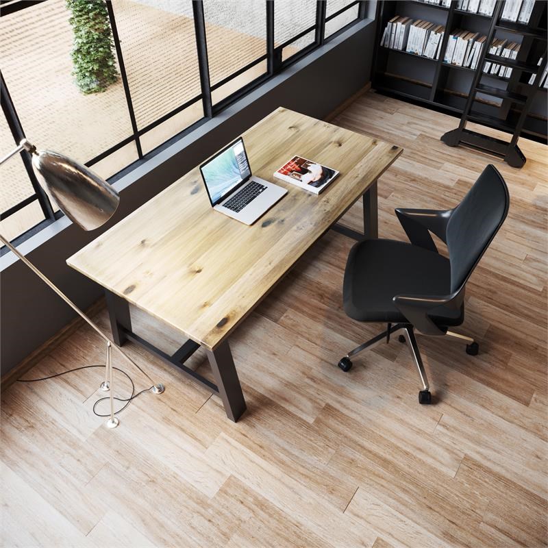 KFI Midtown 3 x 7 FT Conference Table - Studio Teak - Bistro Height |  Homesquare