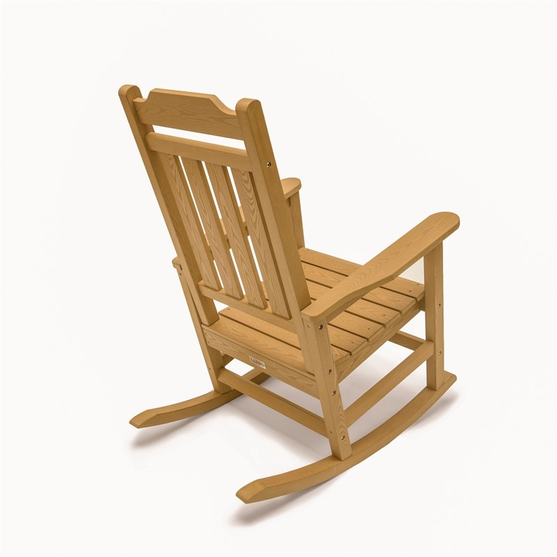 Belmont Teak Indoor Outdoor Two Rocking, Two Rocking Chairs And Table