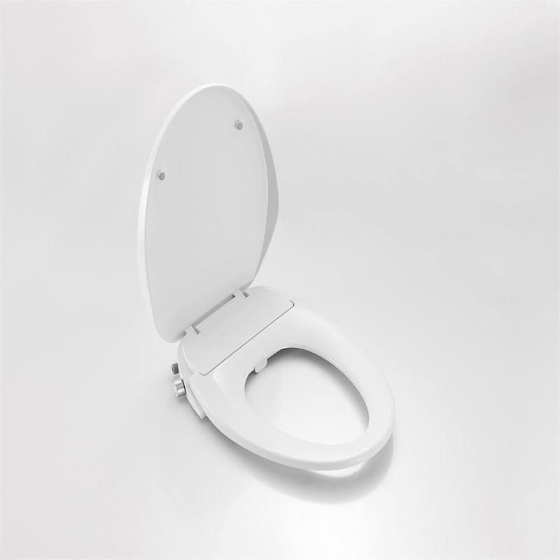 Vinnova Taranto Non-Electric Bidet for Elongated Toilet Seat in White