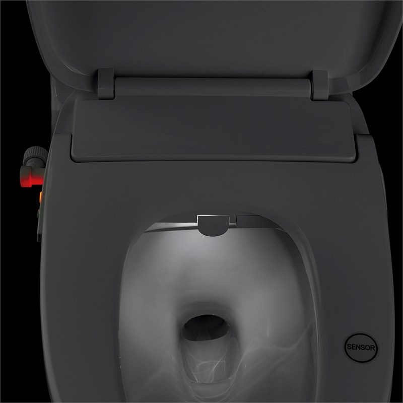 Vinnova Teramo Smart Bidet Toilet Seat in White w/ Remote Control & Nightlight