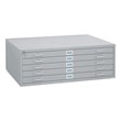 Safco 5 Drawer Metal Flat Files Cabinet for 36
