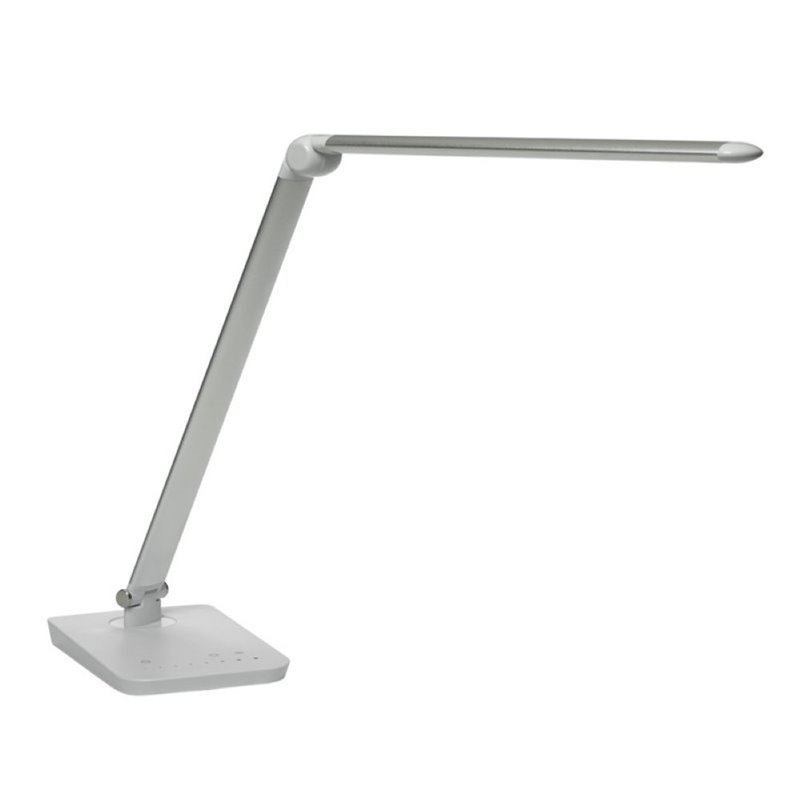 Safco Vamp Led Desk Lamp In Silver Homesquare Safco Vamp Led Desk Lamp In Silver, Led Touch Desk Lamp Safco Model 10010