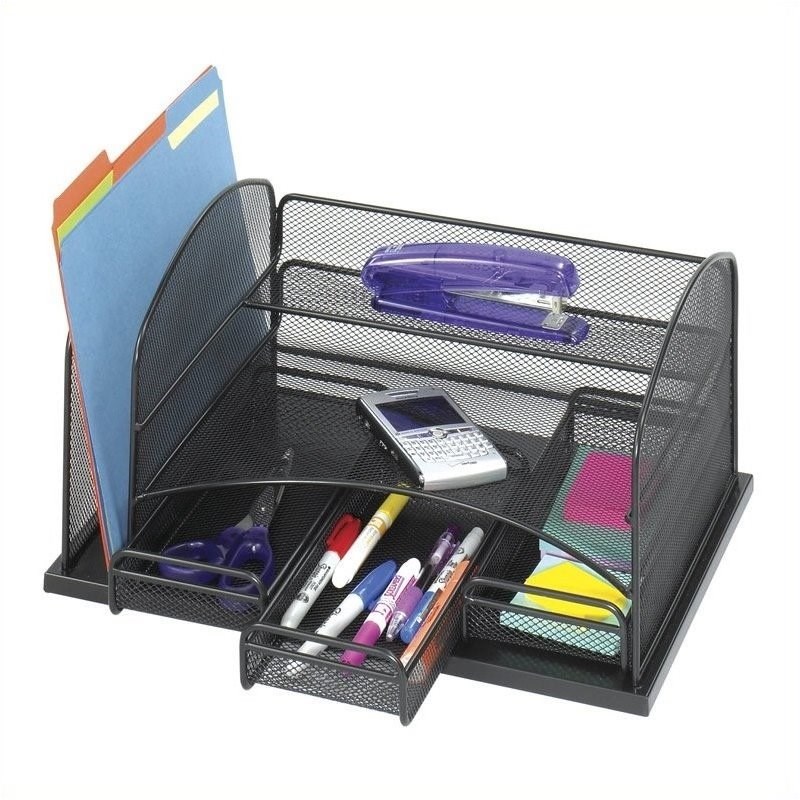 Safco Onyx Organizer With 3 Drawers