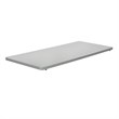 Safco Impromptu Mobile Training Table Rectangle Top 48x24 in Gray