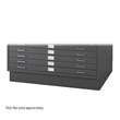 Safco Closed Low Base in Black (Fits 4986 and 4996 Flat File Cabinets)