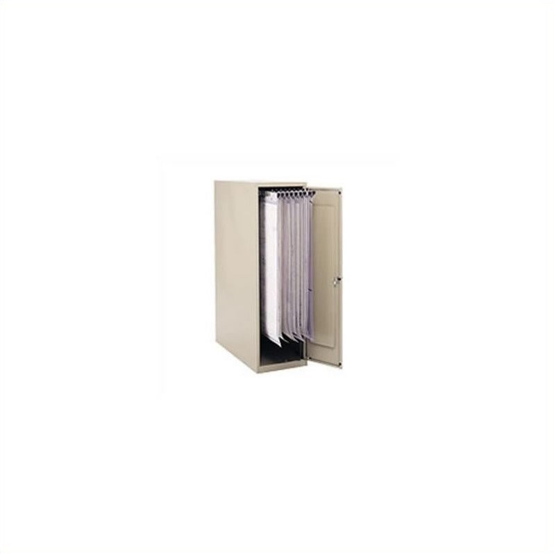 Safco Small Vertical Metal Hanging Files Cabinet for 18