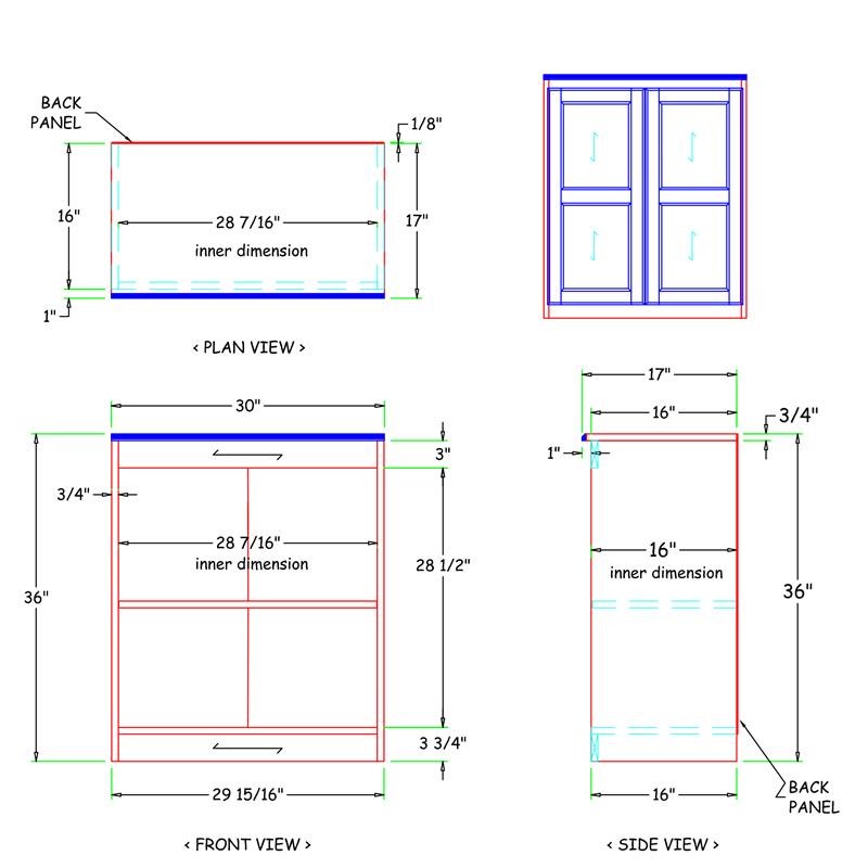 36 x 24 storage cabinet