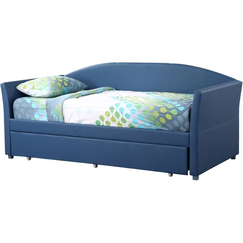 Glory Furniture Adriana Faux Leather, Faux Leather Daybed