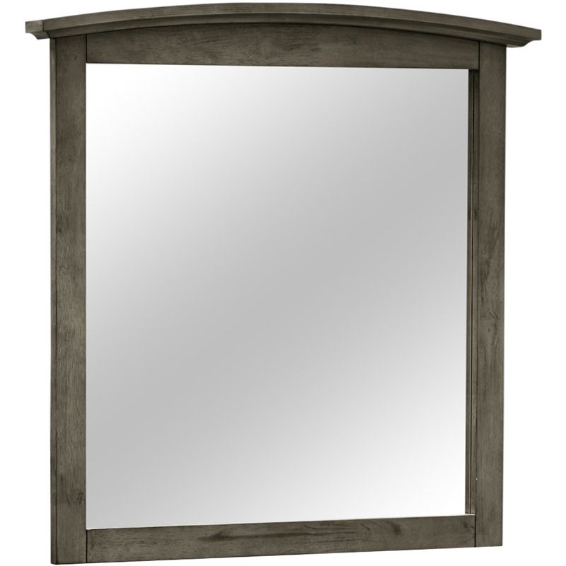 Glory Furniture Hammond Mirror in Gray