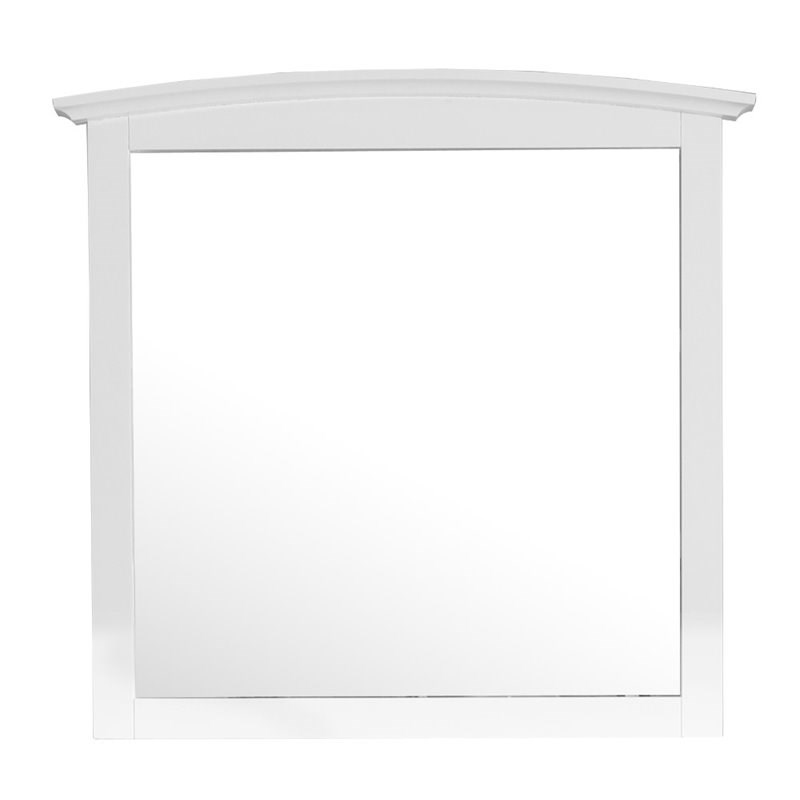 Glory Furniture Hammond Mirror in White