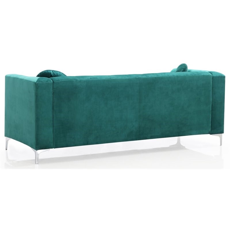 Emerald Green Velvet Sofa Australia Baci Living Room